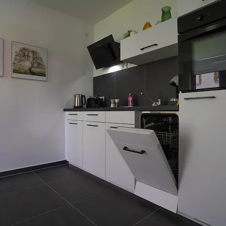Modernes Ferienapartment: Komfort & Wohlfuehlen Fuldatal Extérieur photo