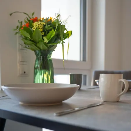 Modernes Ferienapartment: Komfort & Wohlfuehlen Fuldatal Extérieur photo